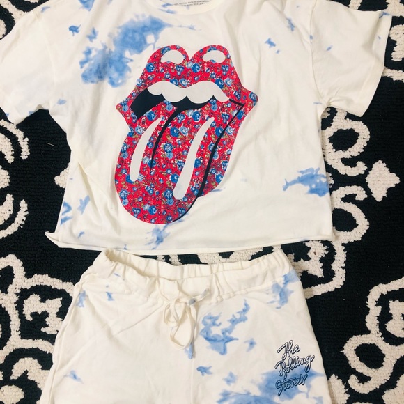 Tops - Women’s Rolling Stones Americana Graphic set